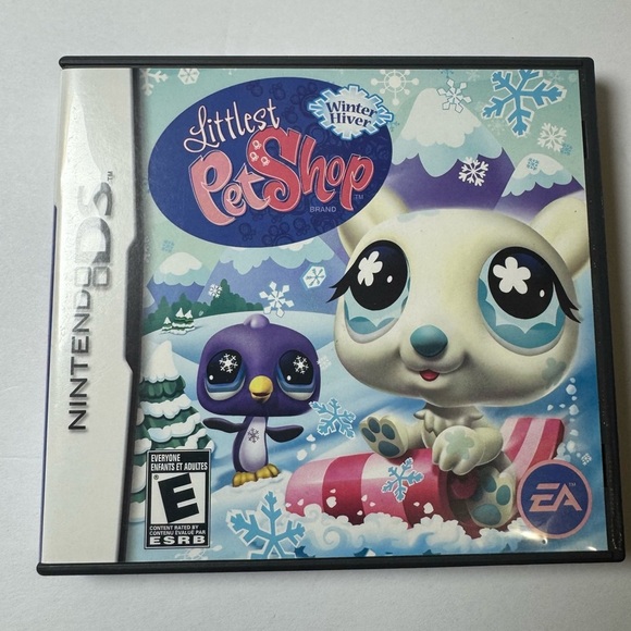 Littlest Pet Shop Winter Hiver (Nintendo DS, 2006)  Tested - Picture 1 of 5